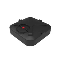 Пластиковый бак для душа 250 литров, арт.: Б-250, цвет: чёрный, код: 19764